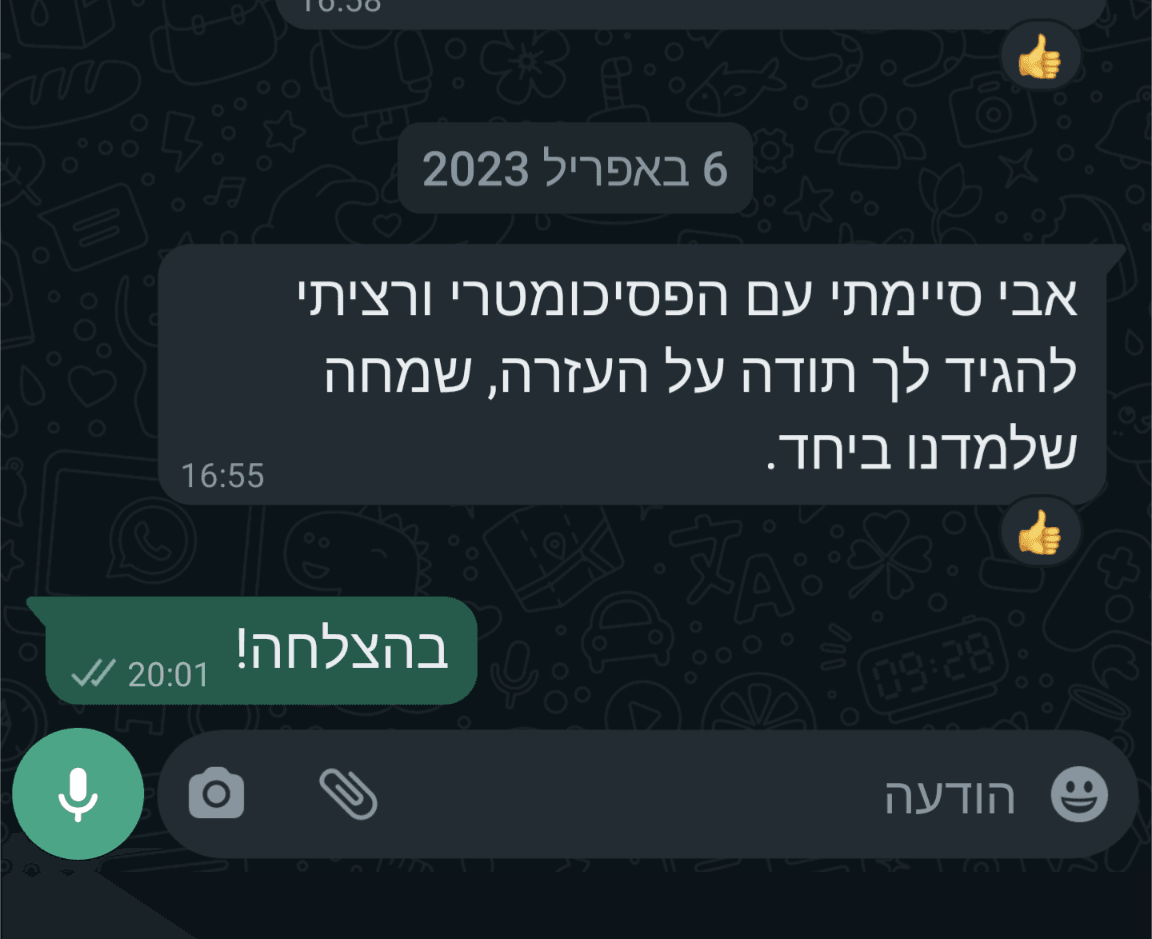 מכתב של אליסה ביקוב (2023)